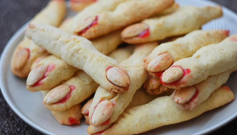 Doigts de sorcière d'Halloween