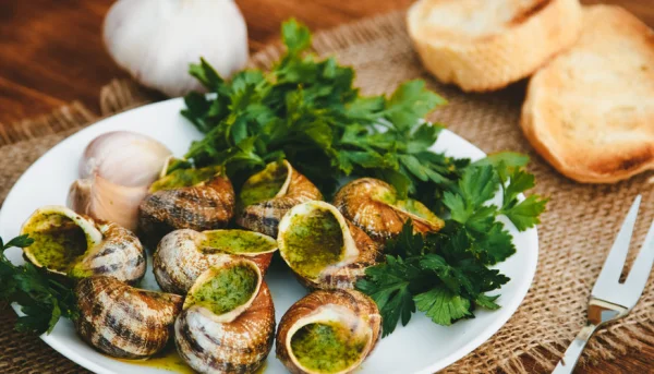 Escargots en persillade