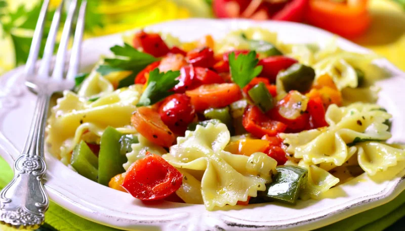 Farfalles aux légumes