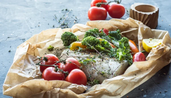 Filets de bar en papillote
