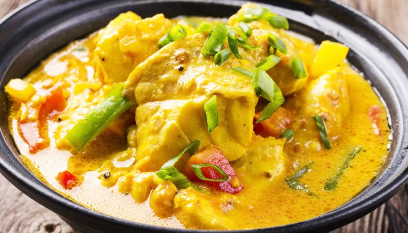 Filets de cabillaud au curry