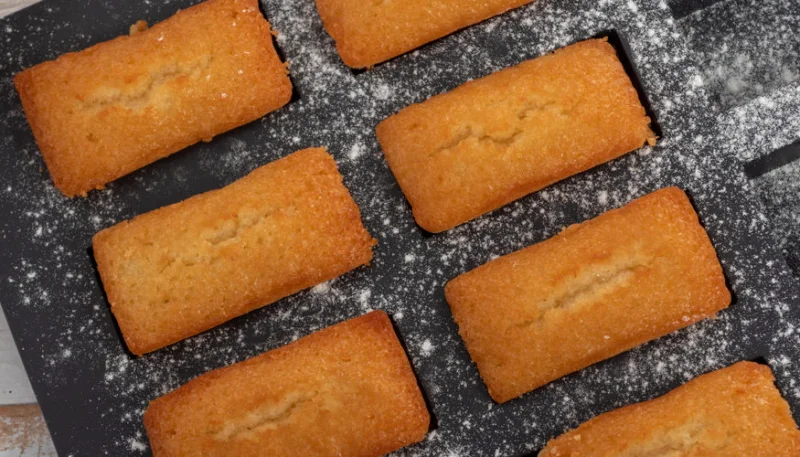 Financiers au caramel au beurre salé