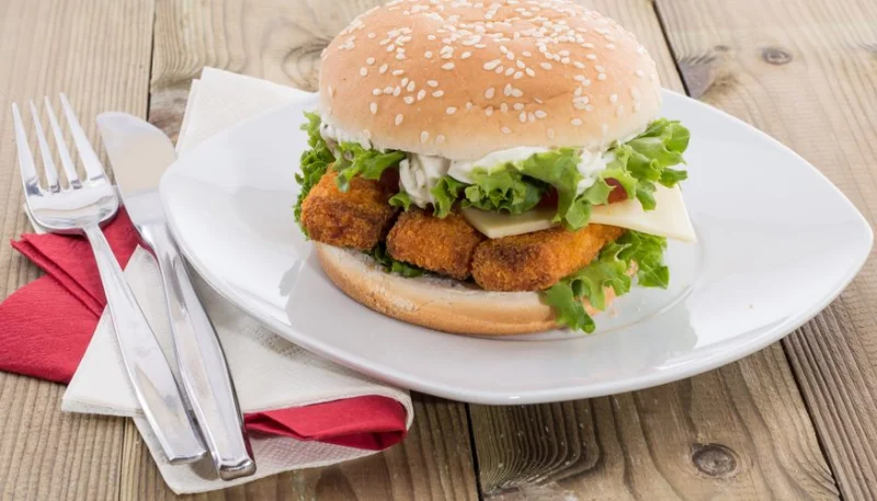 Fish burger