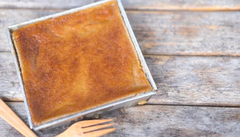 Flan au lait d'amande