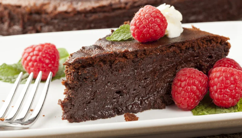 Fondant au chocolat et à l'avocat