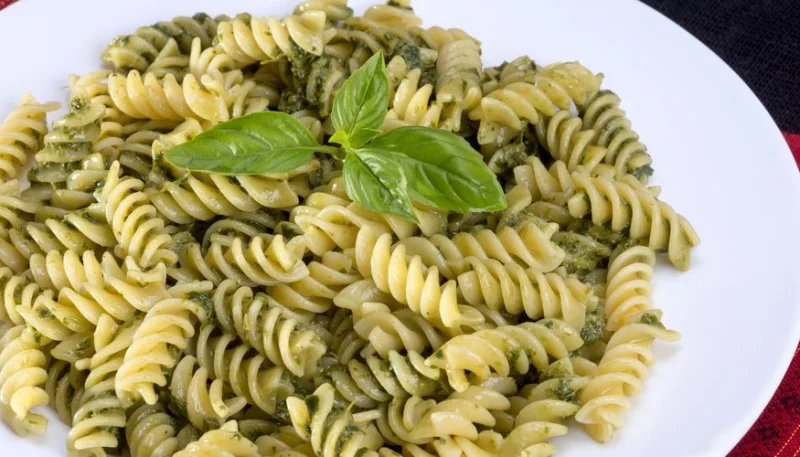 Fusilli au pesto