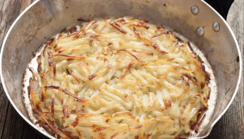 Galette de pommes de terre au comté