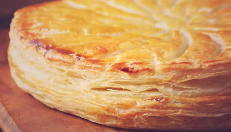 Galette des rois aux pommes