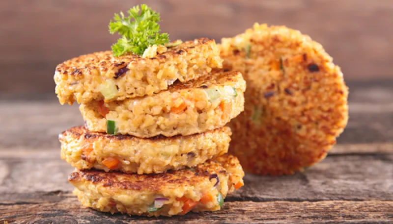 Galettes de quinoa aux carottes