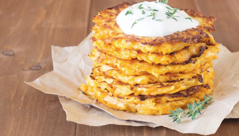 Galettes de riz et courgette