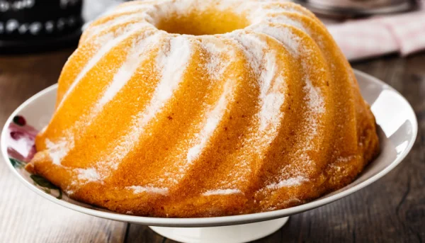 Gâteau au fromage blanc et à la fleur d'oranger