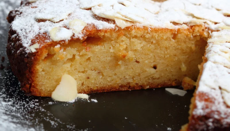 Gâteau aux amandes sans gluten