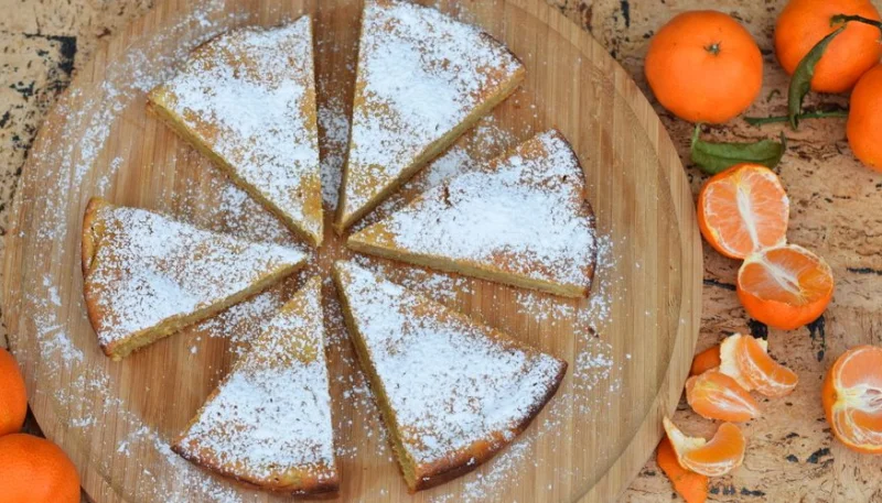 Gâteau aux clémentines