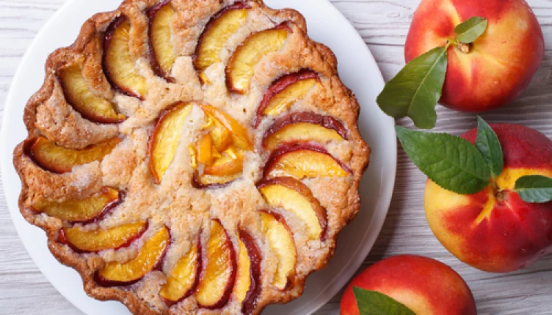 Gâteau aux nectarines