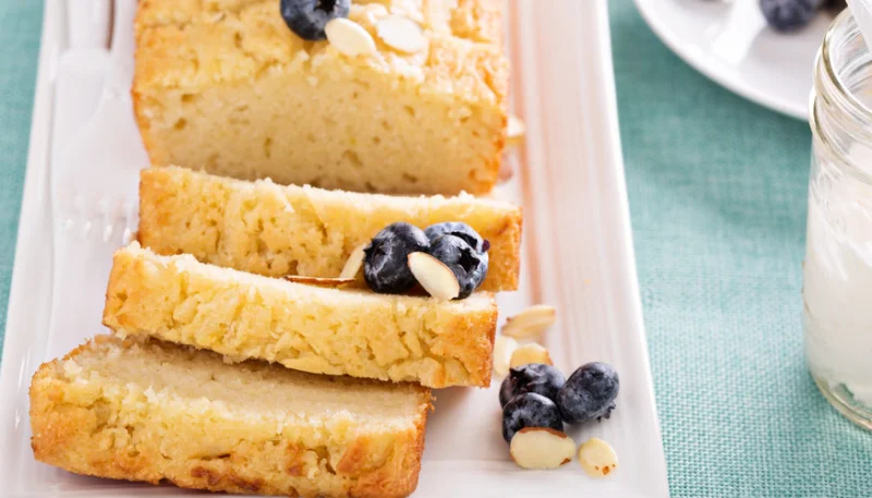 Gâteau fondant à la vanille au micro-ondes