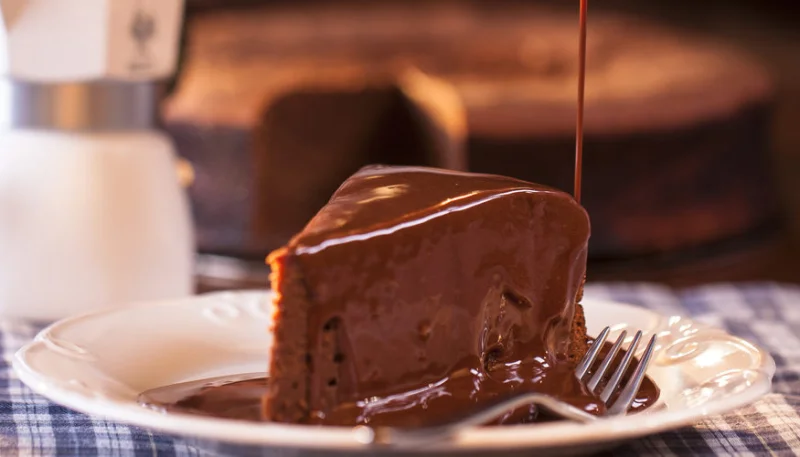 Gâteau froid au chocolat