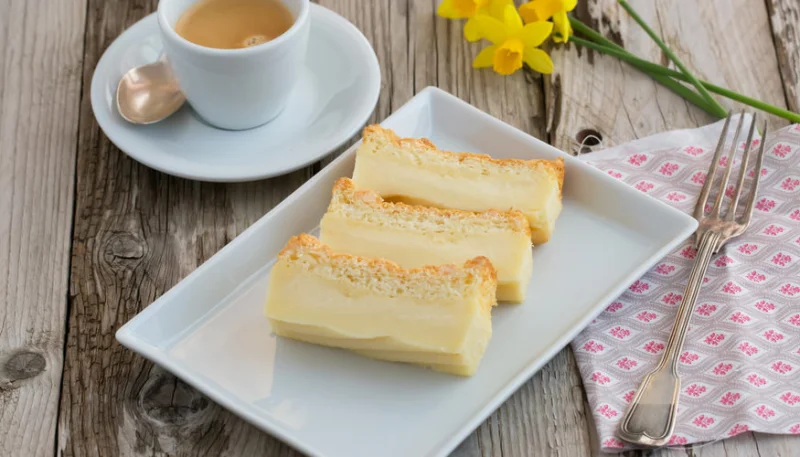 Gâteau magique à la vanille