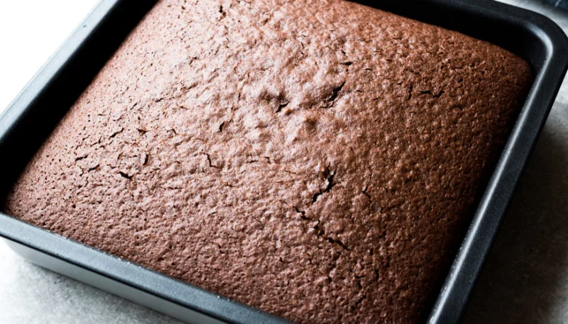 Gâteau magique au chocolat et à la vanille