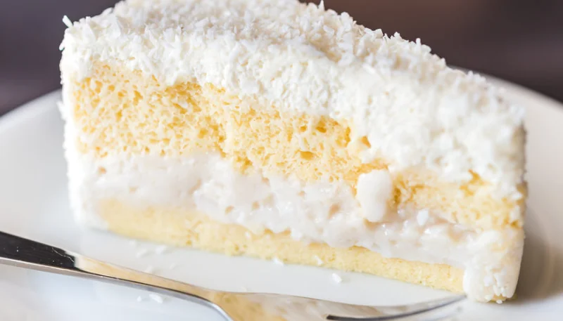 Gâteau meringue à la noix de coco