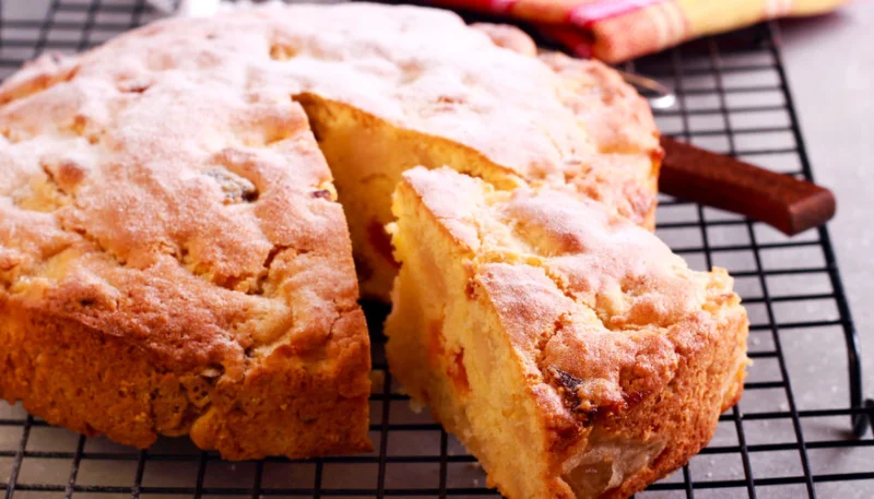 Gâteau moelleux à l'abricot