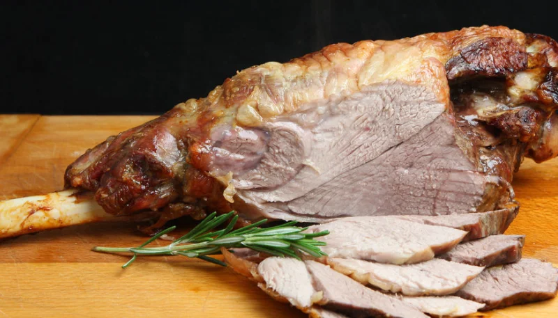 Gigot d'agneau au barbecue