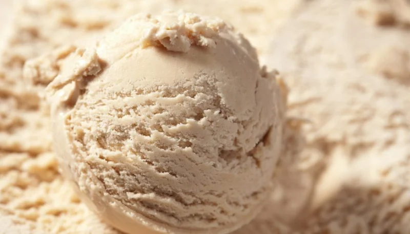 Glace au caramel sans sorbetière