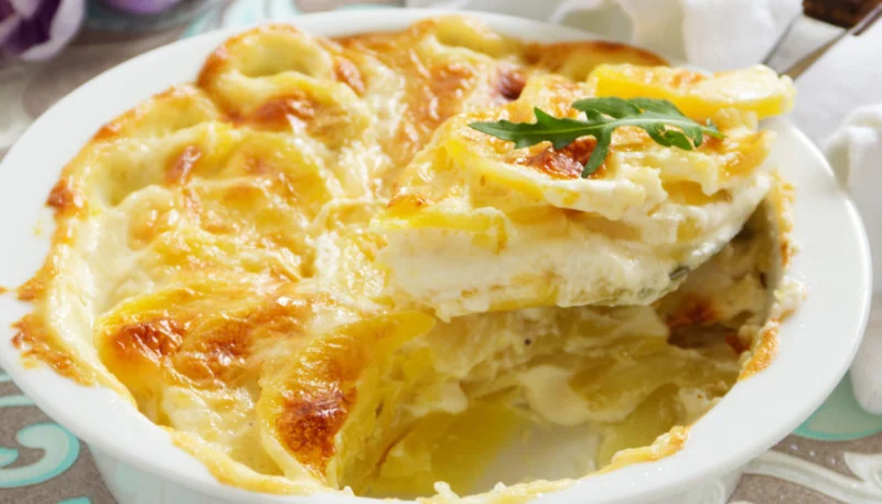 Gratin dauphinois au micro-ondes