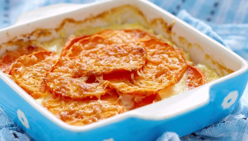 Gratin dauphinois aux patates douces