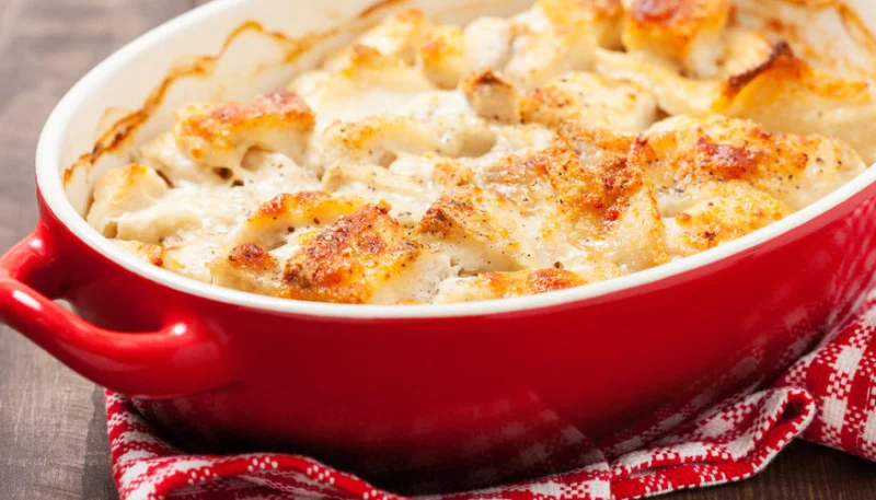 Gratin de cabillaud et pommes de terre
