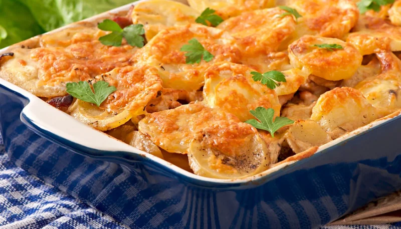 Gratin de carottes léger