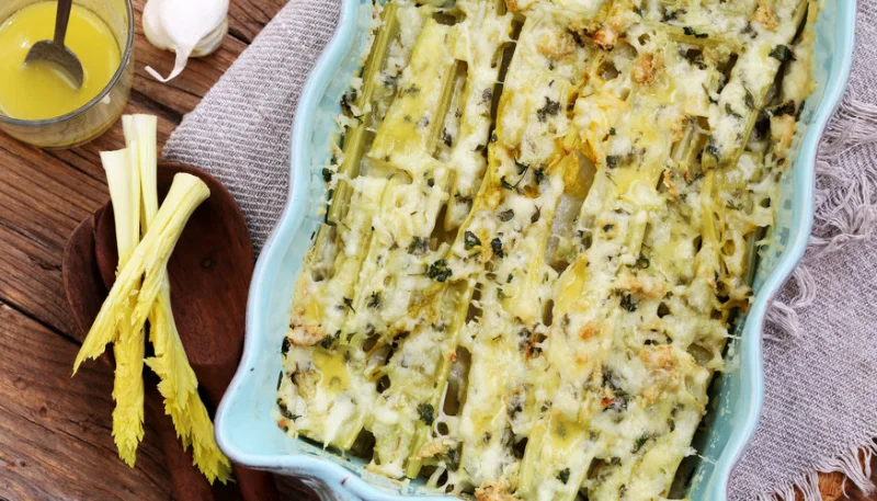 Gratin de céleri au parmesan