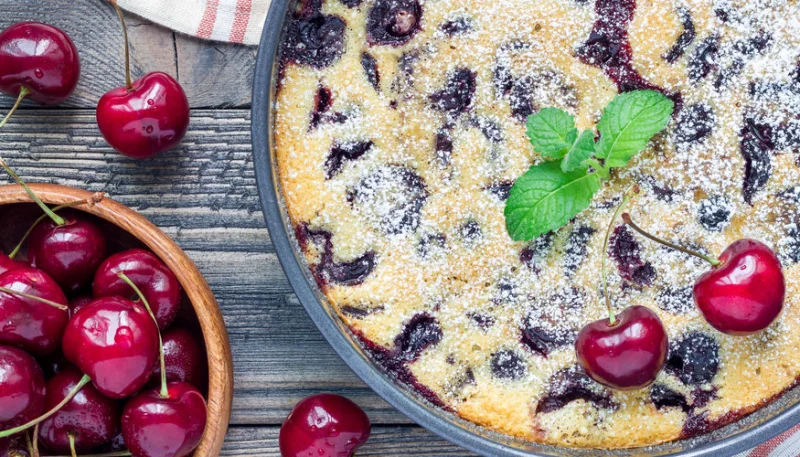 Gratin de cerises