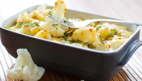 Gratin de chou-fleur léger