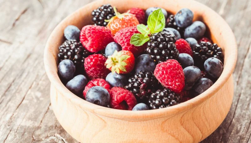 Gratin de fruits rouges