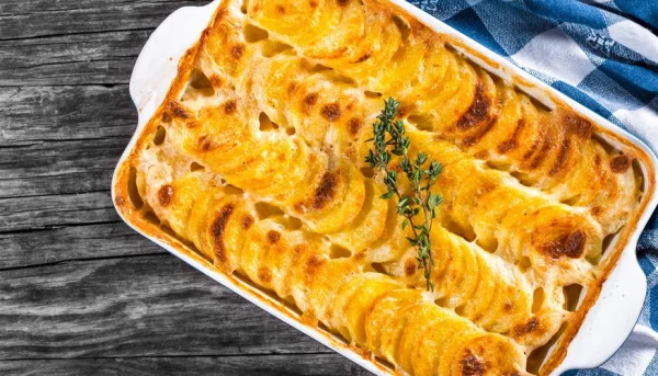 Gratin de pommes de terre au beaufort