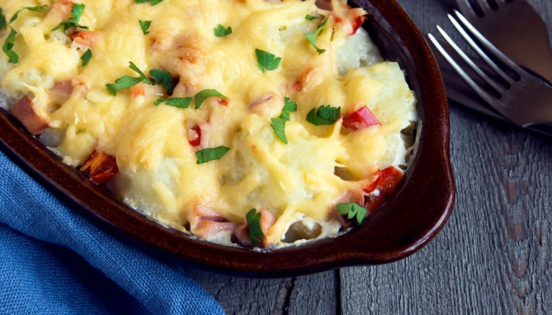 Gratin de pommes de terre au chorizo