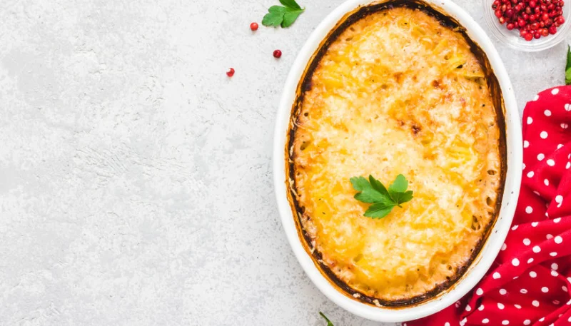 Gratin de potiron au boeuf