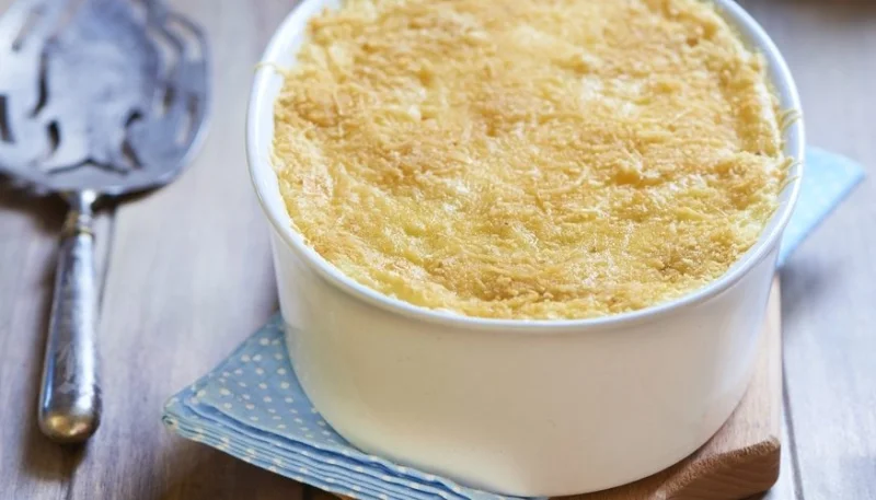 Gratin de topinambours au bacon