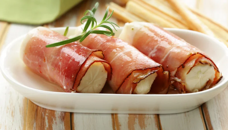 Involtini de jambon cru à la ricotta