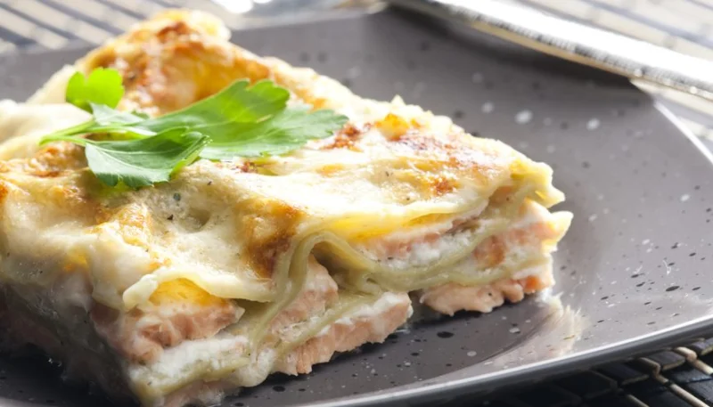 Lasagnes au saumon