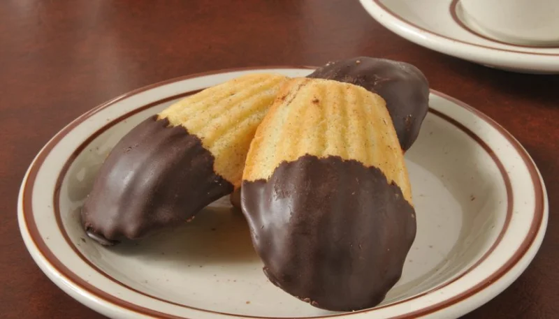 Madeleines au chocolat