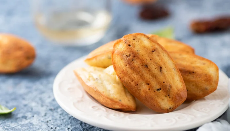 Madeleines au saumon fumé et Boursin