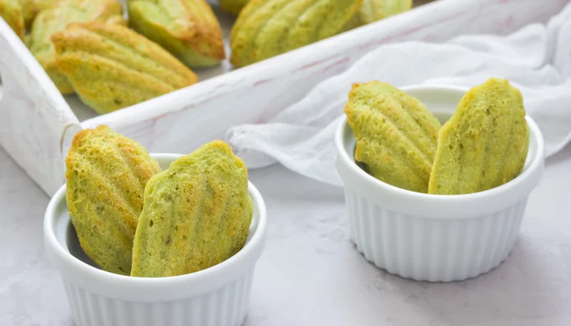Madeleines de courgettes et chèvre