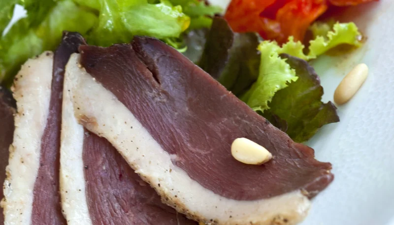 Magret de canard séché maison