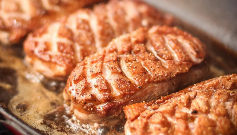 Magrets de canard à la poêle