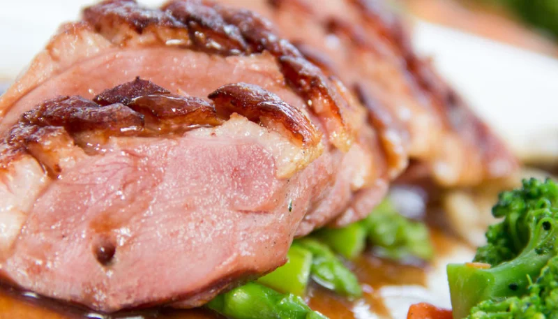 Magrets de canard au miel