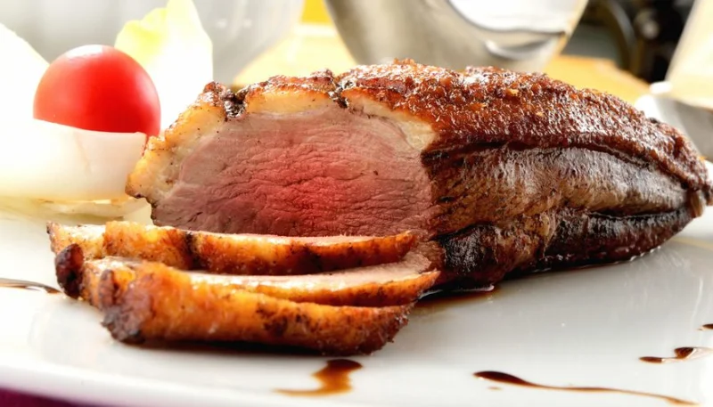 Magrets de canard aux épices