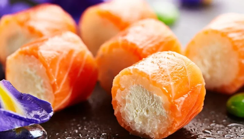 Makis saumon-fromage