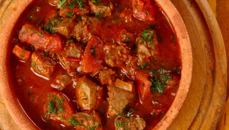 Mijoté de porc à la tomate