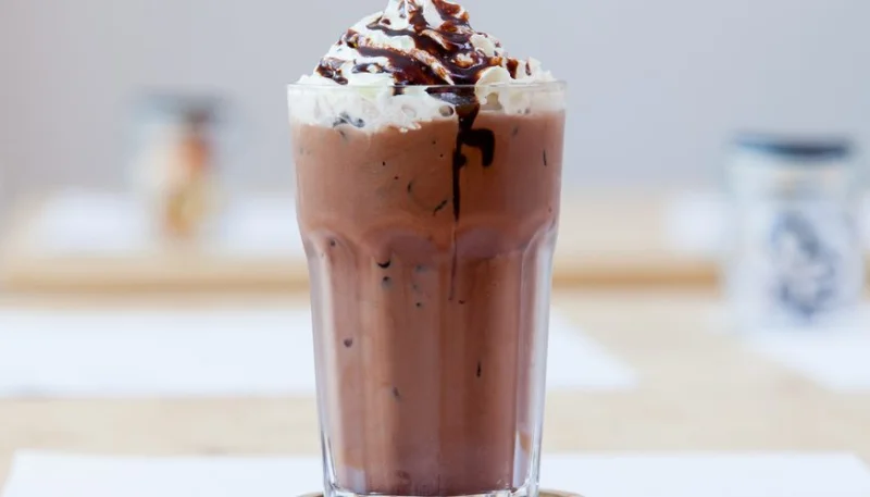 Milk shake au chocolat